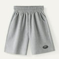 thumbnail image 3 of breaise Boys and Girls Athletic Shorts Pull On Sweat Cargo Shorts Elastic Waist Lounge Shorts for Kids, 3 of 3
