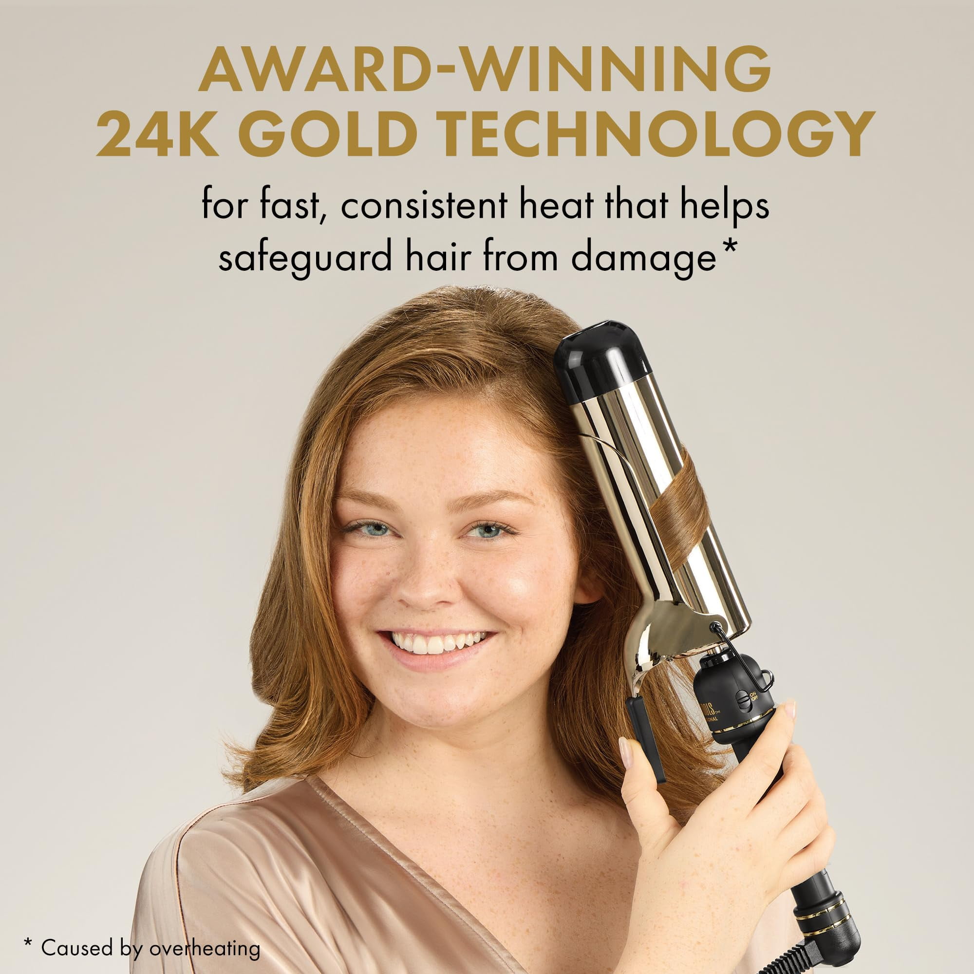 HOT TOOLS New and Improved 24K Gold Professional 2