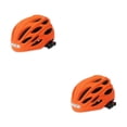 thumbnail image 3 of Naiovety Cómodo casco de bicicleta para hombres y mujeres ajustable y transpirable duradero PE impermeable naranja M naranja METRO 2Conjunto, 3 of 6