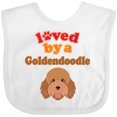 thumbnail image 3 of Inktastic Goldendoodle Dog Quote Boys or Girls Baby Bib, 3 of 4