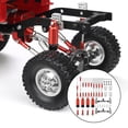 thumbnail image 4 of Milaget Upgrade RC Pièces de Rechange Amortisseur Support de Choc 1:16 pour WPL Camions Modèle de Modification de Remplacement Rouge, 4 of 9