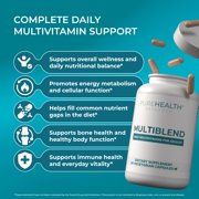 PureHealth Research MultiBlend - Daily Multivitamin for Women & Men