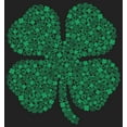 thumbnail image 2 of Junior's Marvel St. Patrick's Day Hero Icon Clover  Festival Muscle Graphic Tee Charcoal Large, 2 of 4