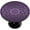 Purple Flowers Marble Texture, variant on Vinyl Fitted Tablecloth Elastic Edge Design Heavy Duty Purple Flowers Marble Texture Table Cover Waterproof Oil-Proof PVC Table Cloth Stain-Resistant Wipeable for Round Table 36-42" Diameter