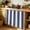 Blue, variant on Kitchen Cabinet Curtains Grey Striped Sink Skirt for Bathroom Modern Thin Line Vertical Stripes Dishwasher Curtain Cover Under Desk Curtain Skirt Privacy Drape for Classroom Laundry Decor 28"x35"
