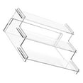 thumbnail image 4 of FRCOLOR Jewelry Display Riser 1 Set Clear Acrylic Figure Shelf Handicraft Enthusiasts Desktop Organization, 4 of 8