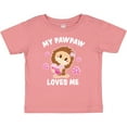 thumbnail image 3 of Inktastic My Pawpaw Loves Me with Bigfoot Girls Baby T-Shirt, 3 of 5