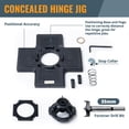 thumbnail image 3 of Kit de plantilla para bisagras y herrajes de gabinete POWERTEC 72225, 3 of 5