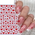 thumbnail image 2 of Calcomanías para Uñas ZOAZJINAZ 6 Hojas Diseño 3D de Corazones, 2 of 7