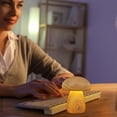 thumbnail image 6 of SSZMDLB under $5 Night Light, Wooden Mushroom Rechargeable Lamp, Warm LED Bedside Light, Bedroom Sleep Assistant, Ambient Mood Lighting Decor, 6 of 6