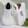 thumbnail image 6 of gzxflxpge Comfort Orthopedic Shoes for Women Fashion Non sllip Arch Support Walking Tennis Shoes Lightweight Breathable Lace-up Sneakers White 8.5（CN-41）, 6 of 7