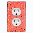 thumbnail image 2 of Metal Light Switch Plate Outlet Cover (Image of Marble Red MAR061), 2 of 24