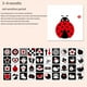 thumbnail image 5 of Tarjetas Flash de desarrollo de bebé , tarjetas Flash de regalos para bebés recién nacidos, juguetes sensoriales de estimulación Tarjetas visuales B Macarena Tarjetas, 5 of 7