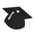 thumbnail image 1 of mbolo de Sombrero de Graduación Posavaso de Botella Adornos Decorativos Graduación Negro Gloria Estera de la taza, 1 of 9