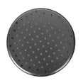 thumbnail image 3 of Carbon Steel Perforated Pizza Tray Non-Stick Steel Perforated Crisper Crisper Pan Pan Kitchen Baking Mesh Tray Tool, 32cm, 3 of 7