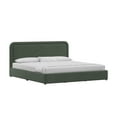 thumbnail image 3 of Better Homes & Gardens Juliet King Platform Bed, Olive Mohair, 3 of 18