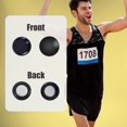 thumbnail image 3 of 10 Pairs Magnetic Race Bib Clips, Marathon Essentials Race Number Buckle Running Bib Magnets Pins Holder, 3 of 7