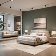 thumbnail image 5 of Abstract Minimalist Imitation Area Rug Soft Low Pile Floor Mat Living Room Bedroom Imitation Material Durable Easy to Clean 80cmx160cm for Home Interior, 5 of 5