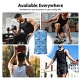 thumbnail image 7 of Kdxio Blue Fish for Men's Muscle T-shirt,Sleeveless for Workout Running Athletic Gym Lounge Casual, 7 of 7