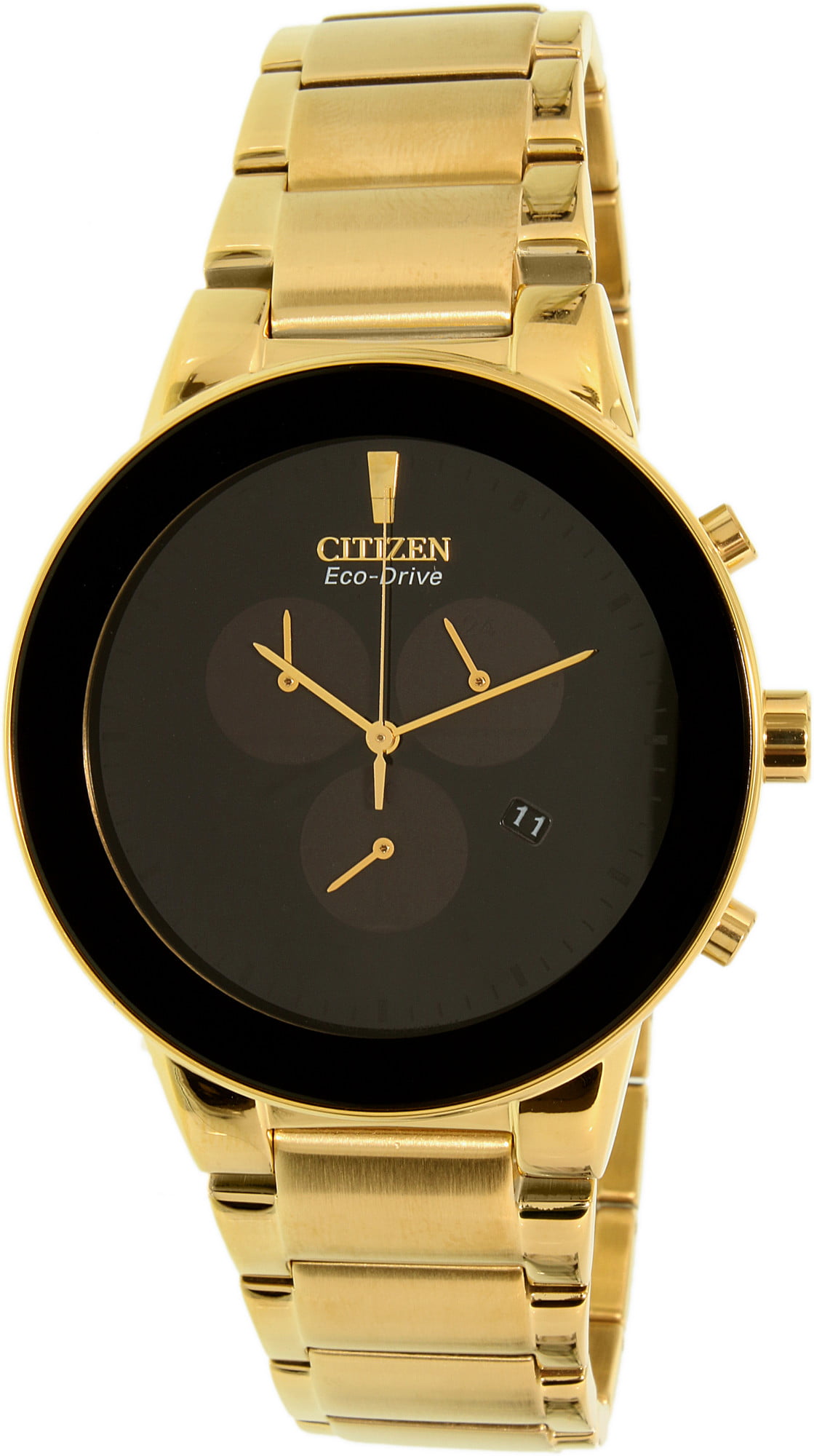 Citizen Men's Eco-Drive AT2242-55E Gold Stainless-Steel Plated Fashion ...