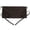 H-1 Pack Brown, variant on Waist Apron with 3 Pockets - Black Waitress Waiter Server Short Aprons