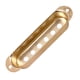 thumbnail image 3 of 3 tapas de latón para pastillas de mástil, puente y medio de guitarra eléctrica de 6 cuerdas dorado, 3 of 9