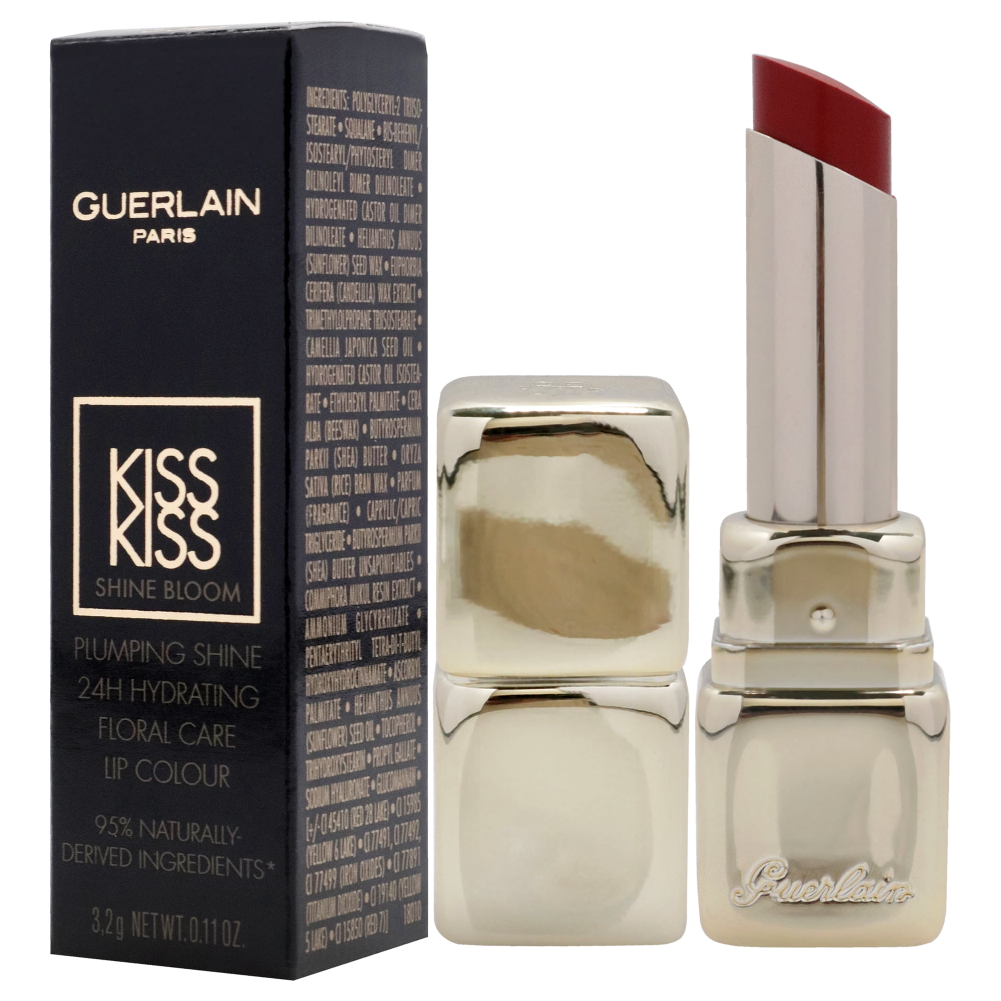 Kiss Kiss Shine Bloom Lipstick - 509 Wild Kiss by Guerlain for Women - 0.11 oz Lipstick