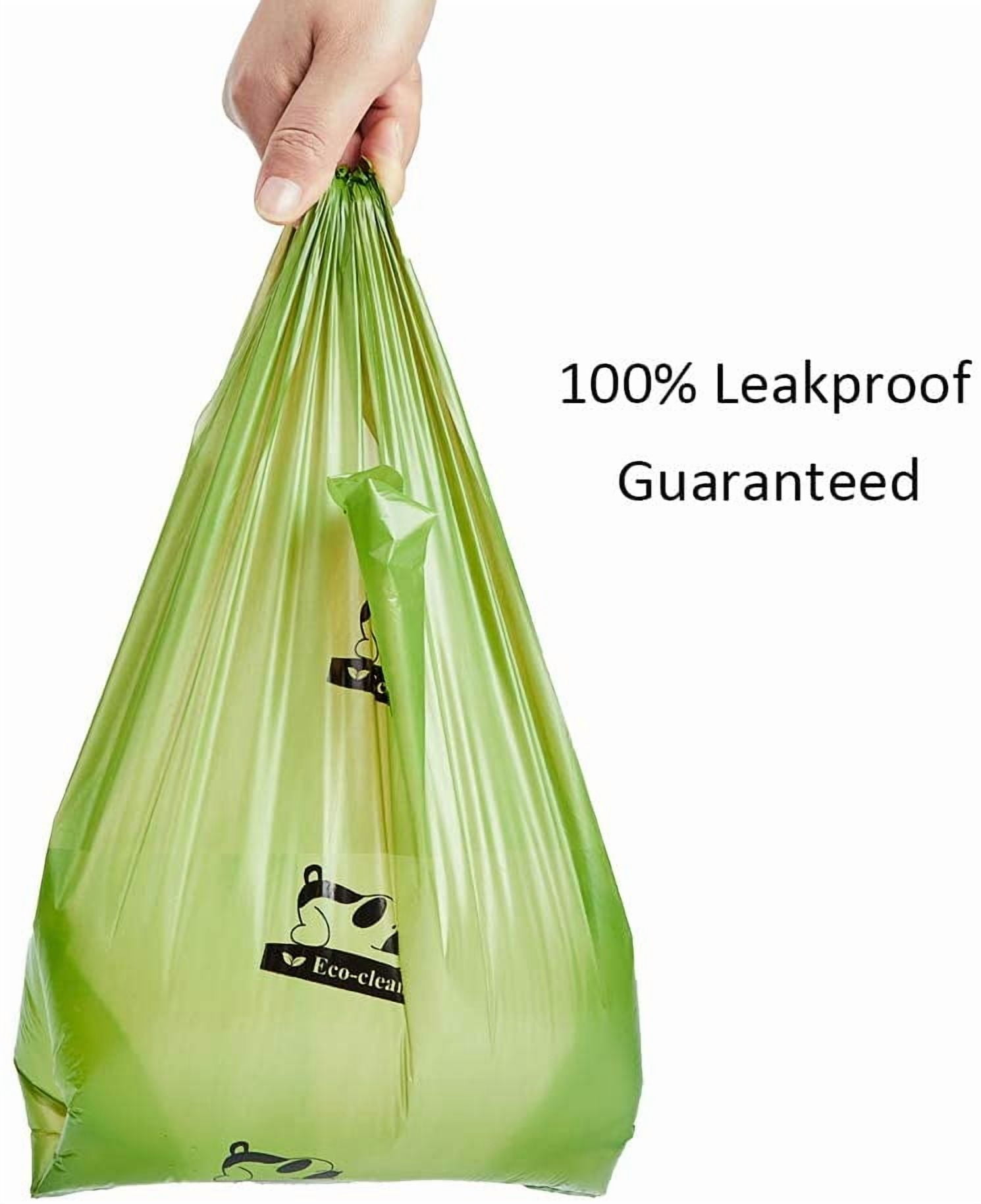 Dog Poop Bags, 300-Count Dog Waste Bags with Easy-Tie Handles, Guaranteed Leak-Proof, Earth-Friendly, Unscented Oxo-biodegradable Pet Poop Bags (Not on Rolls)