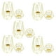 thumbnail image 1 of Juego de 10 Candelabros Candelita de Metal Geométrico Dorado para Decoraciones de Sala de Estar Y Baño - Centros de Mesa para Bodas Y Comedores, Decoración de Mesas Auxiliares, 1 of 10