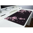 thumbnail image 5 of Cherry Blossoms Extended Mouse Pad Large Keyboard Mousepad Japanese Style Desktop Mat, Non-Slip Rubber Base with Stitched Edge XXL Black Large Desk Pad for Computer Laptop PC 31.5x15.7 Inch, 5 of 6