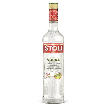 Stoli® Premium Vodka, 40% ABV, 750ml Glass Bottle
