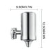 thumbnail image 3 of Filtro de agua para grifo de acero inoxidable | Sistema purificador de agua del grifo de la cocina para el hogar | Membrana de filtración fina 0.01 | Caudal de 1,8 l/min | Tamaño pequeño 12x5.7cm, 3 of 9