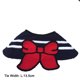 thumbnail image 2 of Baberos para perros y gatos, bufanda, Collar, ajustable, para mascotas, lindo pañuelo con forma de corazón, bufanda (Bowknot L), 2 of 3