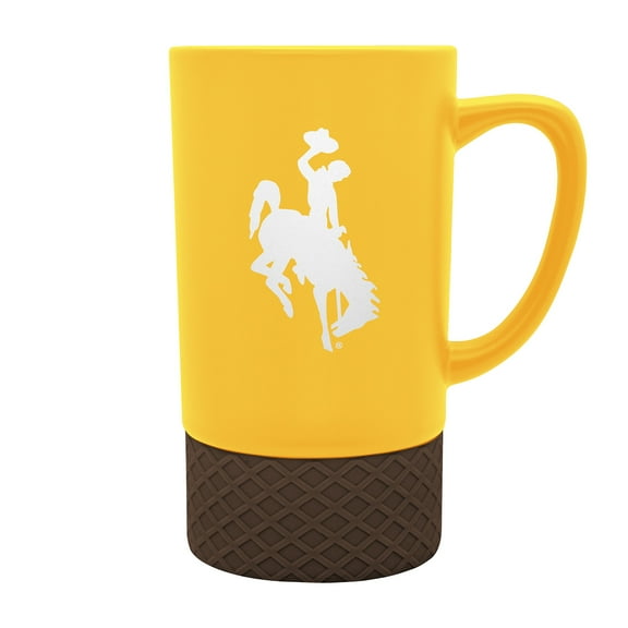 Wyoming Cowboys Team Logo 16oz. Laser Etched Jump Mug