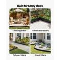 thumbnail image 6 of KFFKFF Galvanized Steel Landscape Edging, 40 ft x 6 in Metal Border for Landscaping with Gloves, Flexible and Easy-to-Install Strips, Durable Metal Garden Edging for Flower Beds and Pathways, 6 of 9