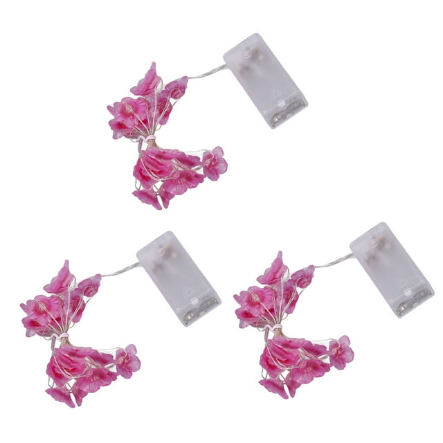Luces De Cuerda De Hadas De Flores, Luces Alimentadas Con Batería LED Decorativa De Cereza Oriental Para El Hogar, Hotel, Restaurante, Fiesta, Boda De Dormitorio