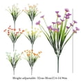 thumbnail image 3 of Goowood Artificial Flower Cemetery Bouquet - Weather-Resistant Plastic Memorial Flowers - Elegant Floral Arrangement for Grave Decoration, 3 of 9