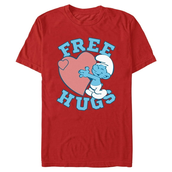 Men's The Smurfs Free Hugs Graphic T-Shirt