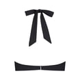thumbnail image 4 of Haut de Bikini Rehausseur pour Femmes Col en V Couverture Complète avec Bretelles Réglables et Fermeture à Boucle, 4 of 4