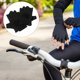 thumbnail image 2 of 1 par de guantes de ciclismo de montaña, antideslizantes, para exteriores, talla M (negro), 2 of 7