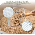 thumbnail image 4 of Cattasaurus Stainless Steel Litter Box for Large Cats with Scoop and Pedal, 4 of 9