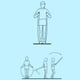 thumbnail image 5 of Cuerda de saltar para niños - Mango de madera - Cuerda de saltar ajustable trenzada de algodón para fitness, 5 of 5