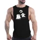 thumbnail image 2 of Ropa para hombre, camiseta sin mangas de secado rápido, camiseta sin mangas, baloncesto, moda para exteriores, ocio, transpirable, cuatro estaciones, Y2k, deporte, Fnaf, gimnasio, 2 of 5