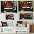 thumbnail image 4 of Designart "Red Modern Bathroom beauty III" Bath & Laundry Canvas Art Print, 4 of 5