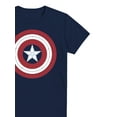 thumbnail image 3 of Captain America Logo Shield, Crew Neck, Short Sleeve, Graphic Tee, Sizes 4-18, 3 of 4