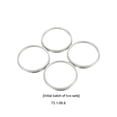 thumbnail image 2 of fastboy 4 Pieces Car Wheel Hub Center Ring Portable Detachable Automotive Modified Repairing Rings Reducer Accessories  73.1-56.6, 2 of 6