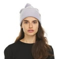 thumbnail image 3 of 100% Merino Wool Knit Cuff Pom Beanie - Midweight, 3 of 11