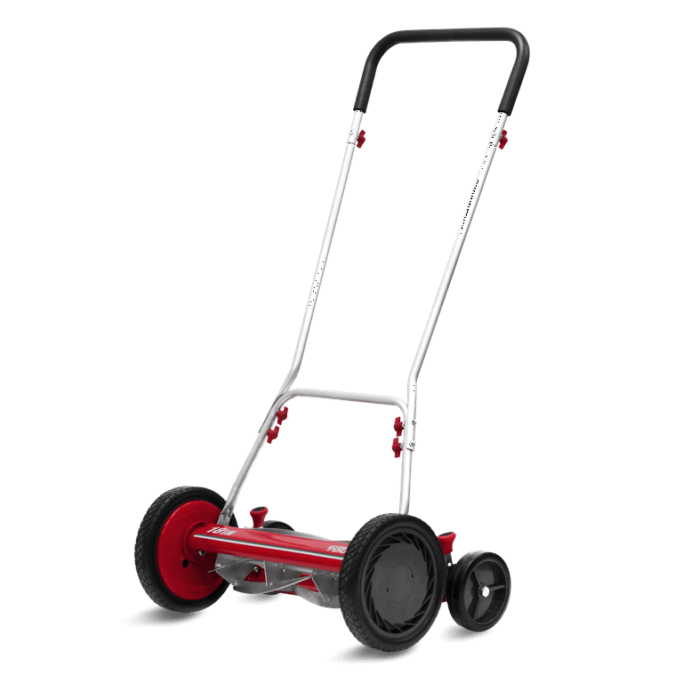  18-Inch Manual Lawn Mower 5-Blade Push Reel Lawn