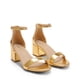 thumbnail image 3 of Sandalia DREAM PAIRS Tacón Bajo Grueso Dorado Talla 11, 3 of 7