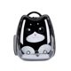 thumbnail image 2 of Mochila Para Mascotas Espaciales Mochila de transporte para gatos, bolsa de transporte transpirable para mascotas para perros pequeños y gatos (negro) Likrtyny Libre de BPA, 2 of 6
